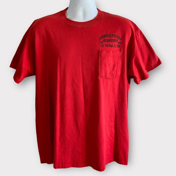 oneita Other - Vintage Single Stitch 1996 Jarbidge Tee